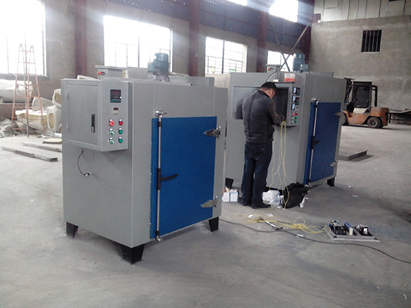 101-4型烘箱調(diào)試中